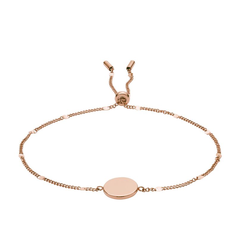 Fossil Narrow Rose Gold Bracelet JF02898791 image number 2